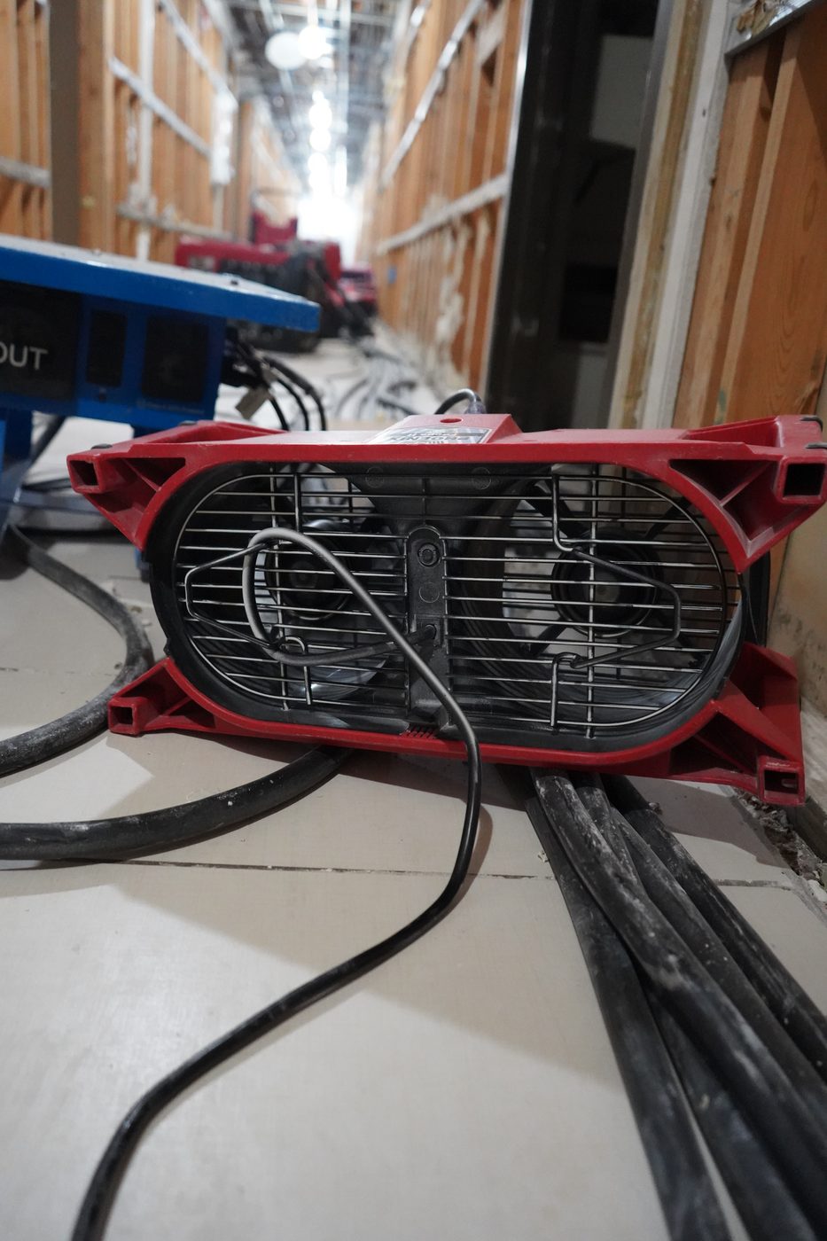 Revive Restoration technician at work on a Warren, MI water damage project