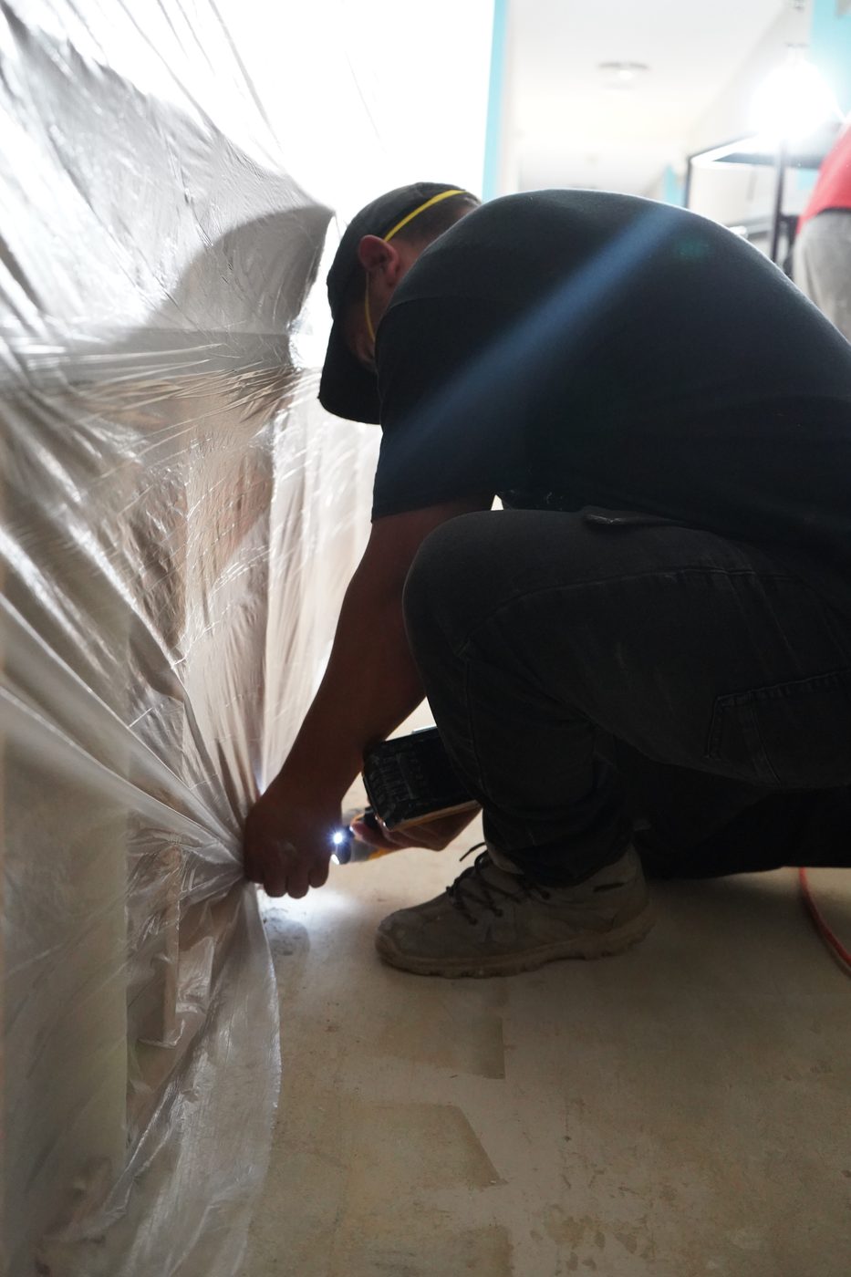 Containment and antimicrobial prep